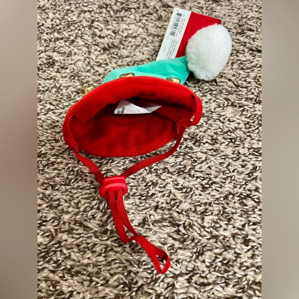 2 NWT Festive Elf and Christmas Tree Dog Hats